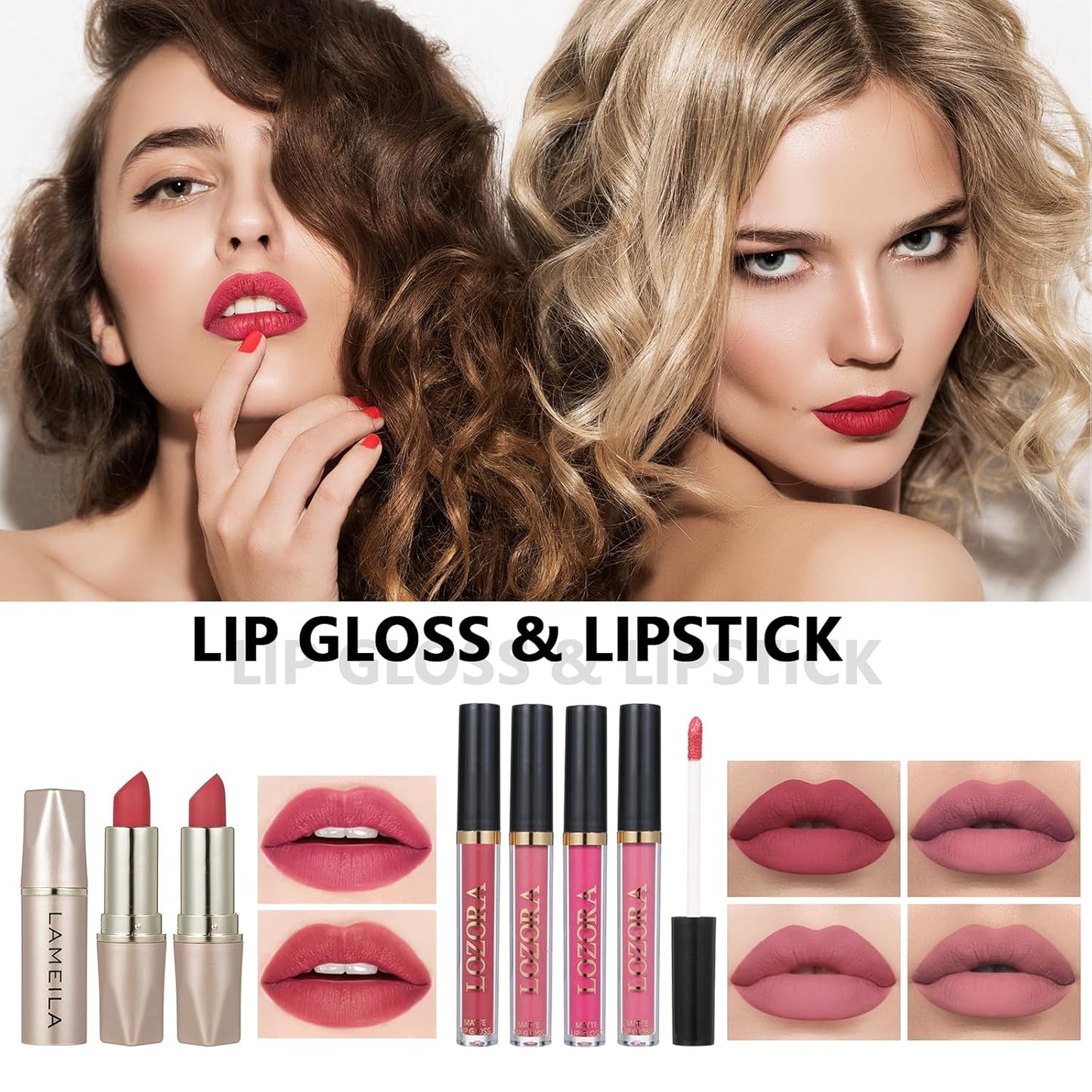 All in One Makeup Kit for Women Full Set Girl Makeup Gift Set Makeup Essentials Set Includes Foundation 18 Color Eyeshadow Palette Lipstick Eyebrow Pencil Makeup Gift Set