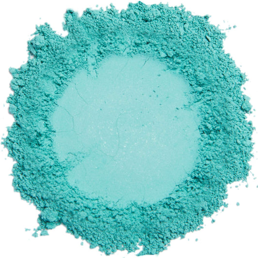Demure Mineral Make Up Eye Shadow (Teal), Matte Eyeshadow, Loose Powder, Eye Makeup, Professional Makeup