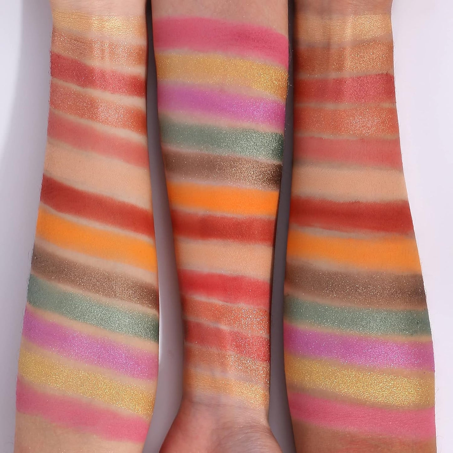 Matte Eyeshadow Palette, Nude Eyeshadow Palette Makeup Set, Matte Shimmer High Pigmented Blending Powder Velvet Texture Eye Shadow Kit