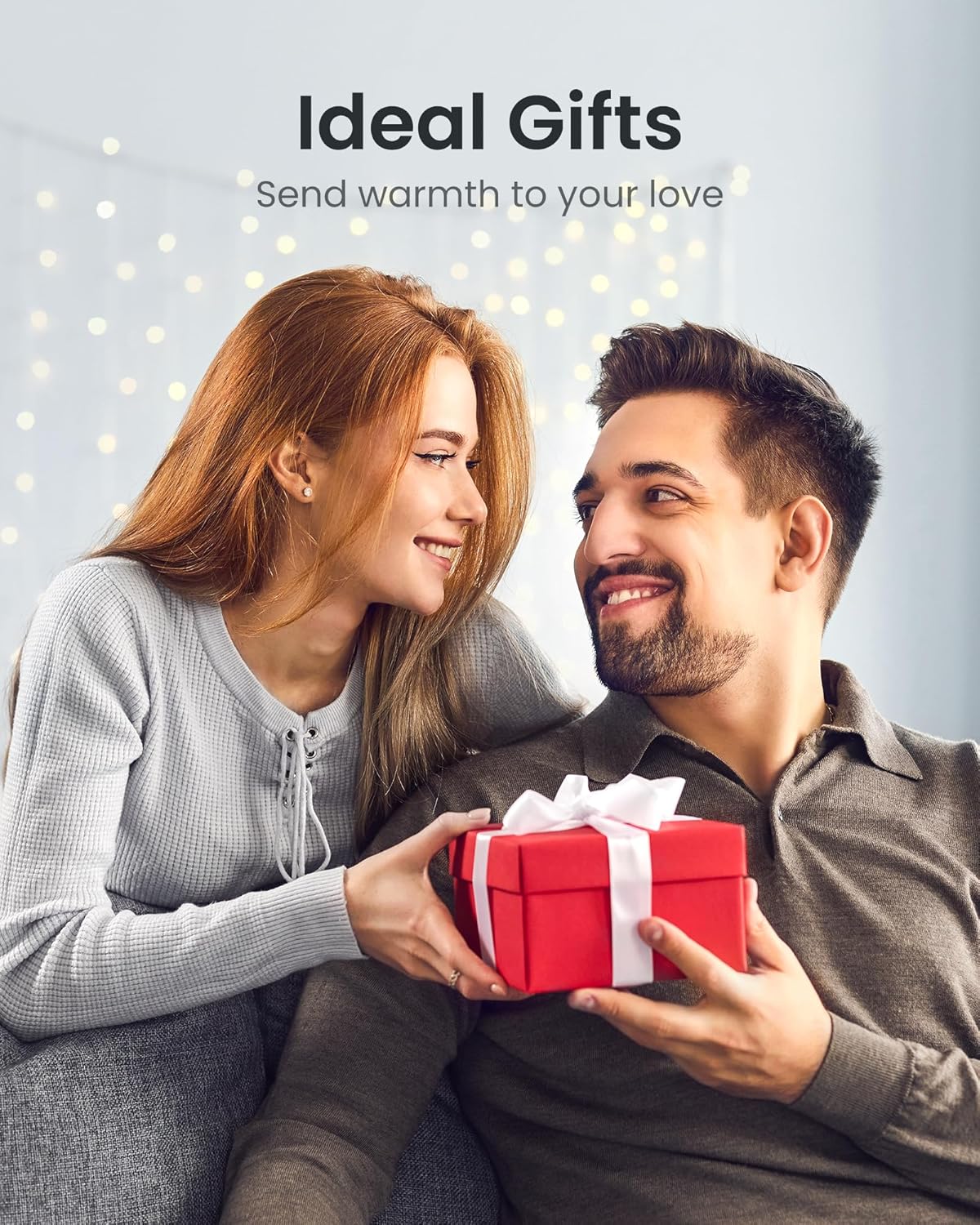 AI Hand Warmers Rechargeable, AaoLin 2 Pack Electric Hand Warmers Reusable, 12Hrs Long Heating, Portable Pocket Handwarmer Great Gift for Outdoors, Camping, Golf, Hunting Gear