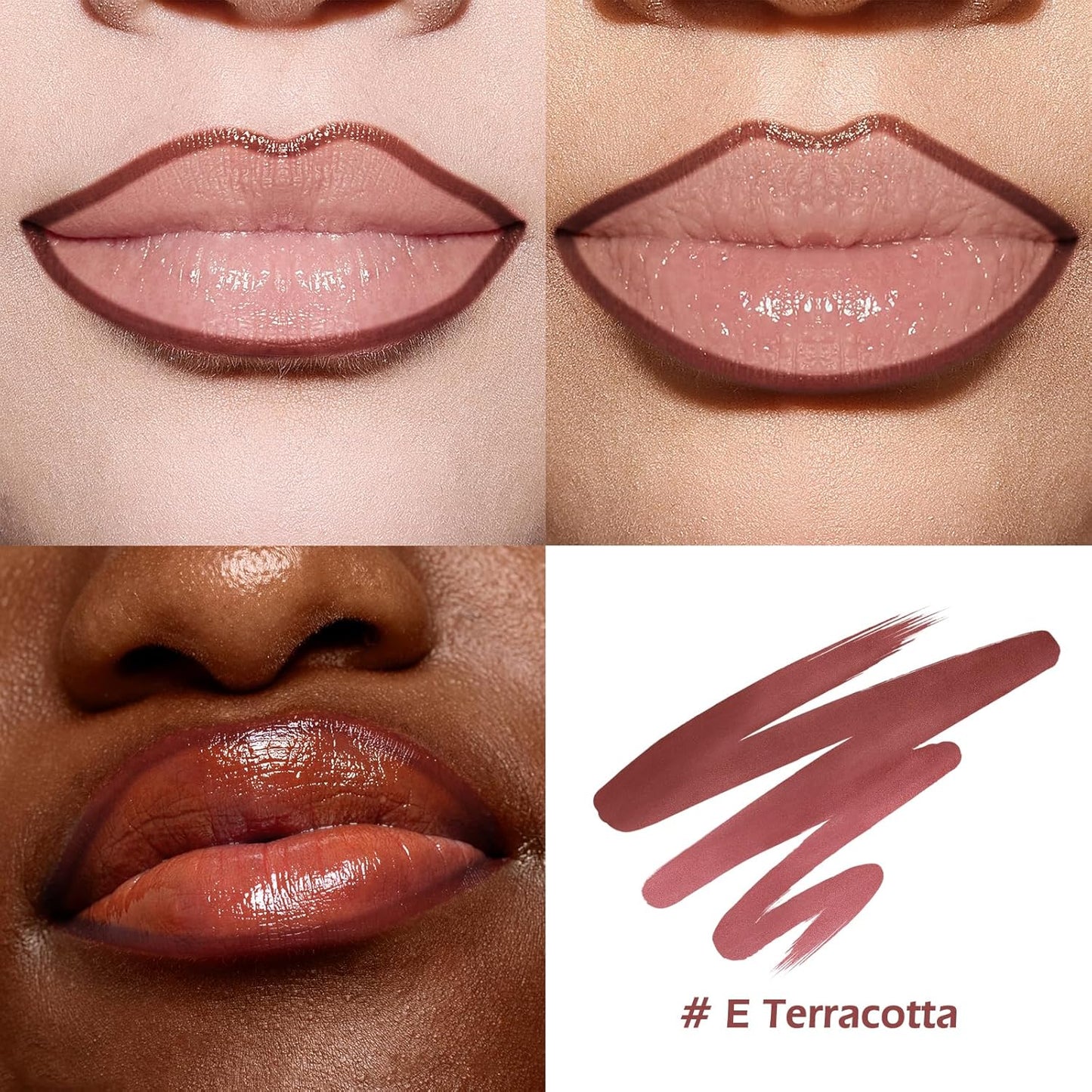 KIMUSE Peel Off Lip Liner Stain, Long Lasting Lip Tint Stain Peel Off, Waterproof, Transfer-Proof, Highly Pigmented Color Peel Off Lip Stain Liner, Matte Finish