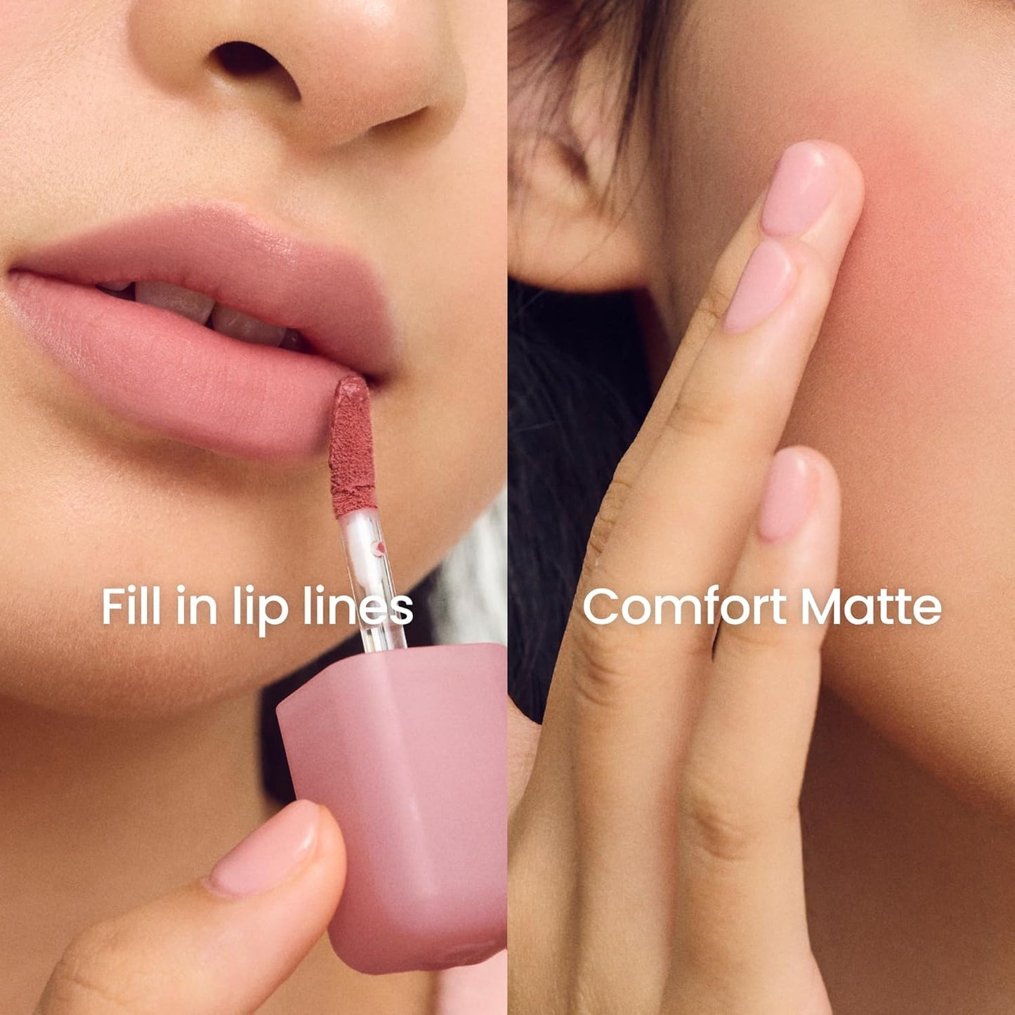 COLORGRAM NUDE BLUR TINT 05 VINTAGE RED | Soft Velvet Matte Lip Stain & Cheek Tint | Lightweight Blurring Tint for a Smooth & Airbrushed Finish | 24H Hydration, Long-Lasting & Non-Sticky Formula