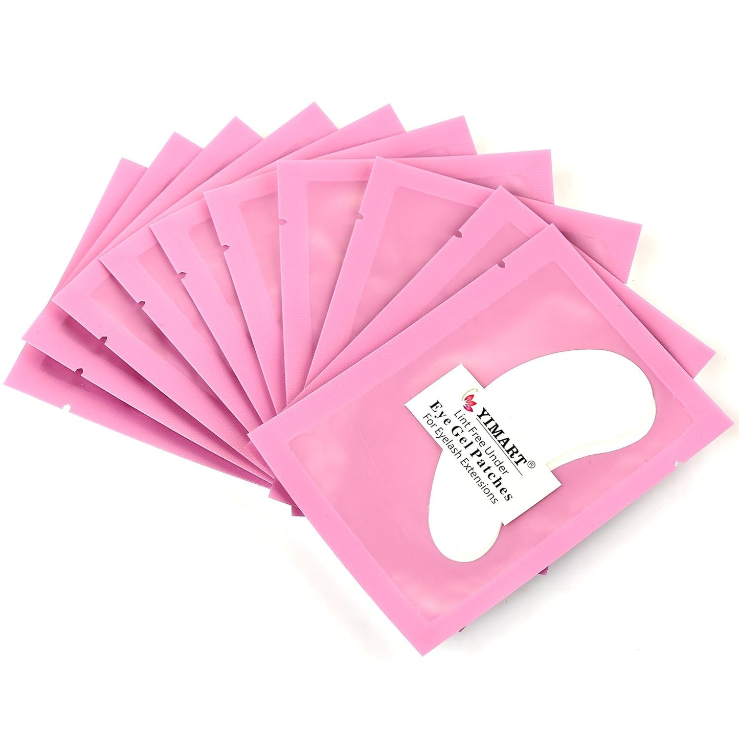 Yimart® Professional Lint Free Under Eye Gel Pad Patches Eyelash Extensions 50 Pairs
