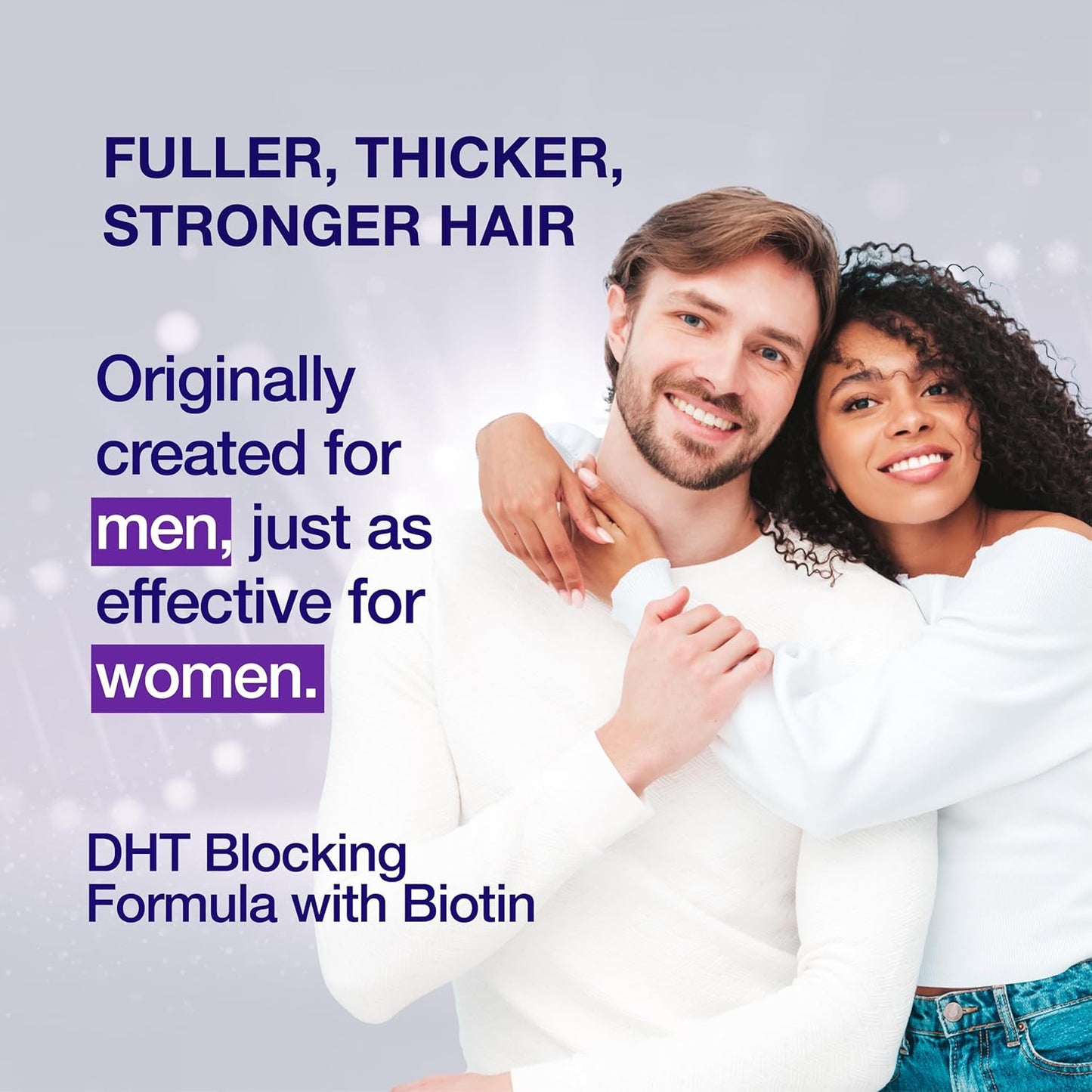 "Guyology Labs Biotin Hair Growth Serum for Men, Women & All Types of Hair - DHT Blocker & Scalp Serum - Hyaluronic Acid, Citrus - Anti Thinning Hair - Anti Hair Loss - Hair Regrowth - Made in USA"