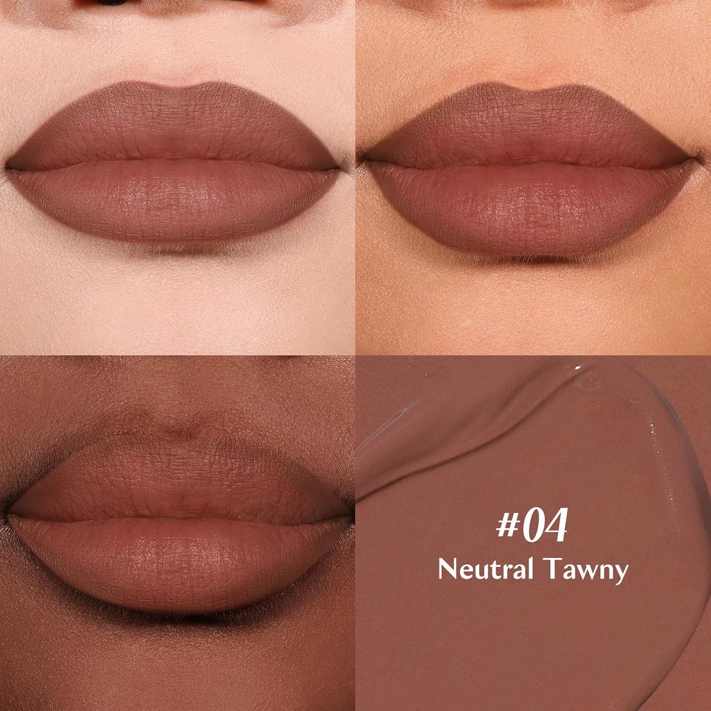 2-IN-1 Lip Liner and Lip Stain, High Pigmented Long Lasting Velvet Lip Tint, Well-Defined Lipliner, Weightless Waterproof Not Animal Tested, Matte Finish Makeup