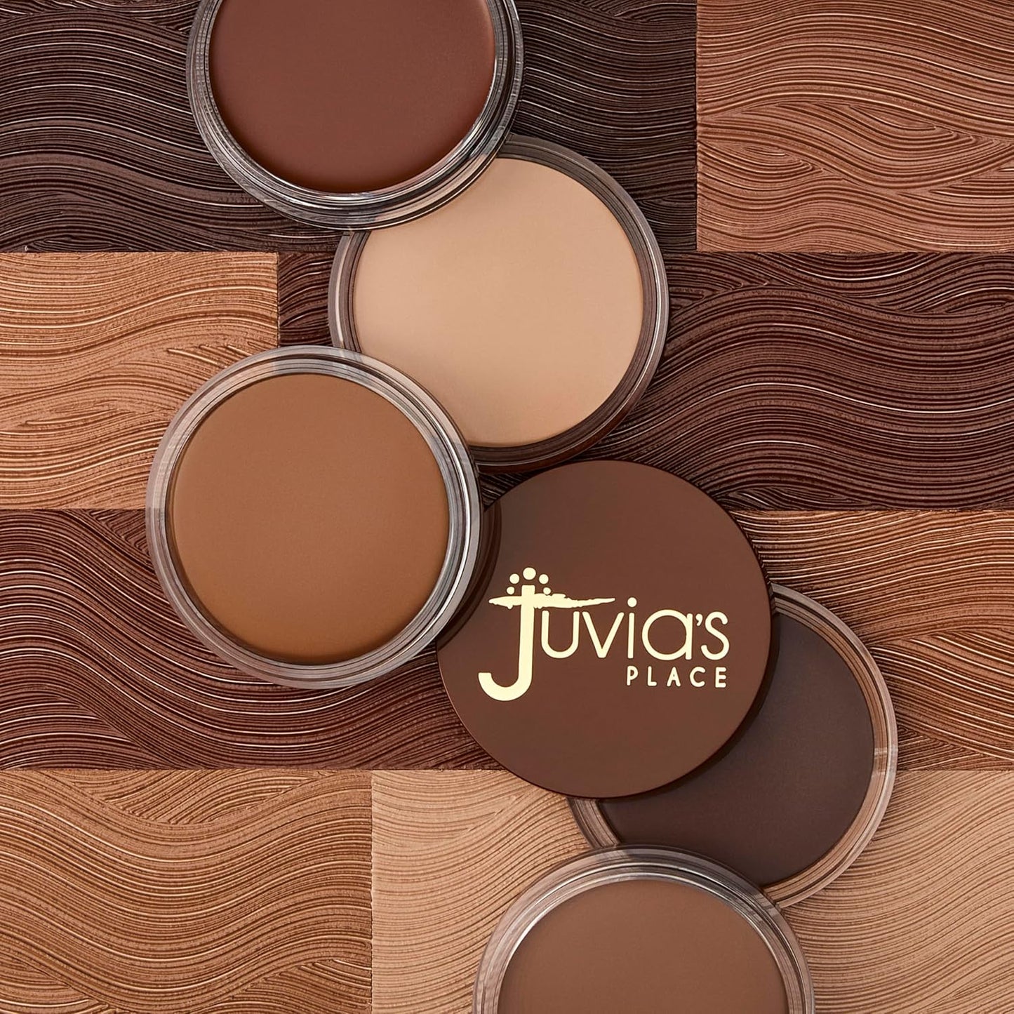 Juvia's Place Bronzed Cream Bronzer Espresso - Creamy Bronzing Makeup Beauty Glow Sun Kissed Cheek Shimmer Contour Long Lasting Finish Pigmented Bronze Light Buildable Blendable